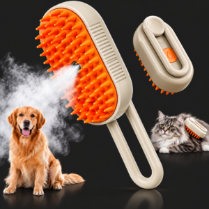 EazyKrt™ Pet Steam Brush