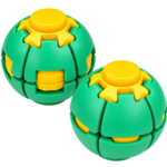 Press-to-Spin Fidget Ball – 3D Printed Sensory Toy